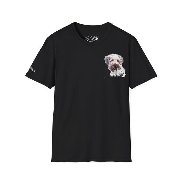 Wheaten Terrier Watercolour by Edswatercolours Unisex Softstyle T-Shirt