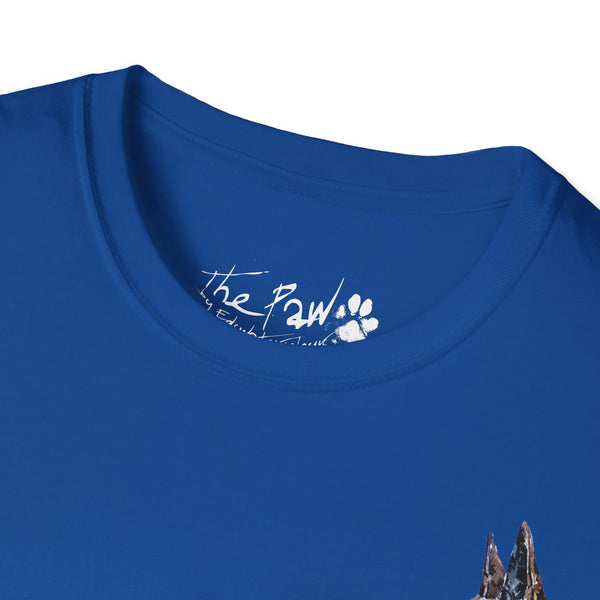Belgian Malinois Watercolour by Edswatercolours Unisex Softstyle T-Shirt