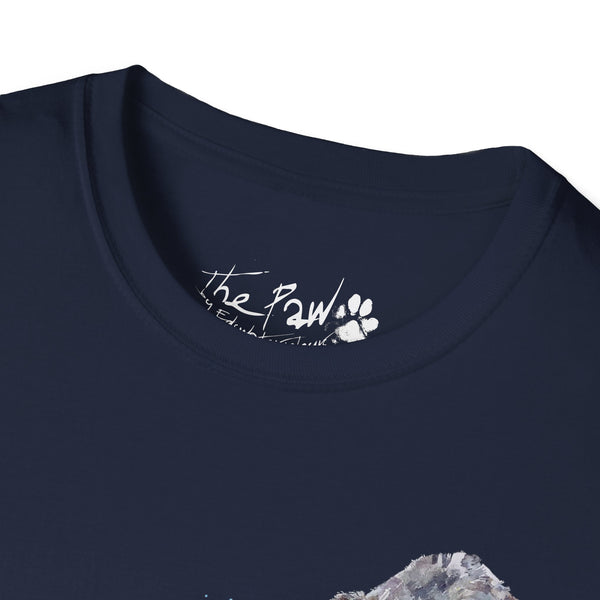 Irish Wolfhound II Watercolour by Edswatercolours Unisex Softstyle T-Shirt