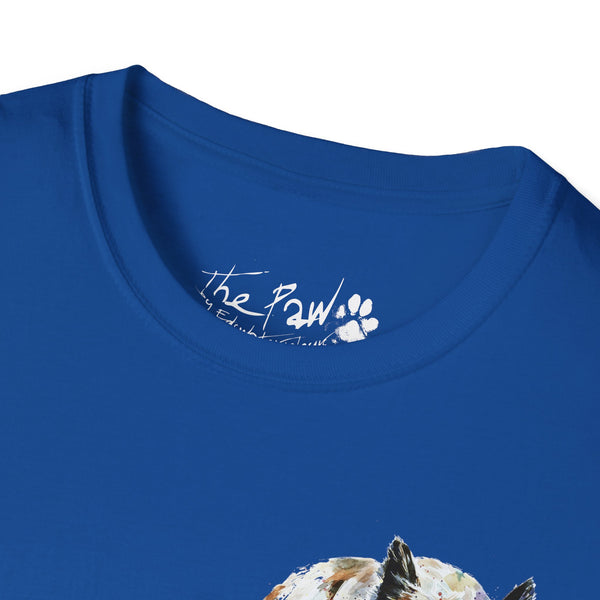Cairn Terrier Watercolour by Edswatercolours Unisex Softstyle T-Shirt.