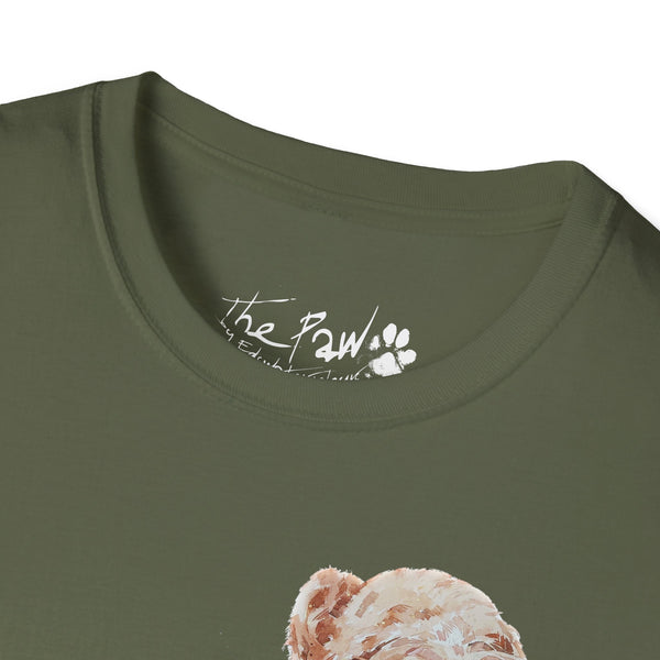 Wirehaired Vizsla II Watercolour by Edswatercolours Unisex Softstyle T-Shirt