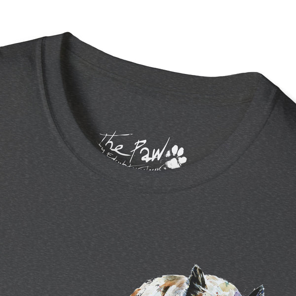 Cairn Terrier Watercolour by Edswatercolours Unisex Softstyle T-Shirt.