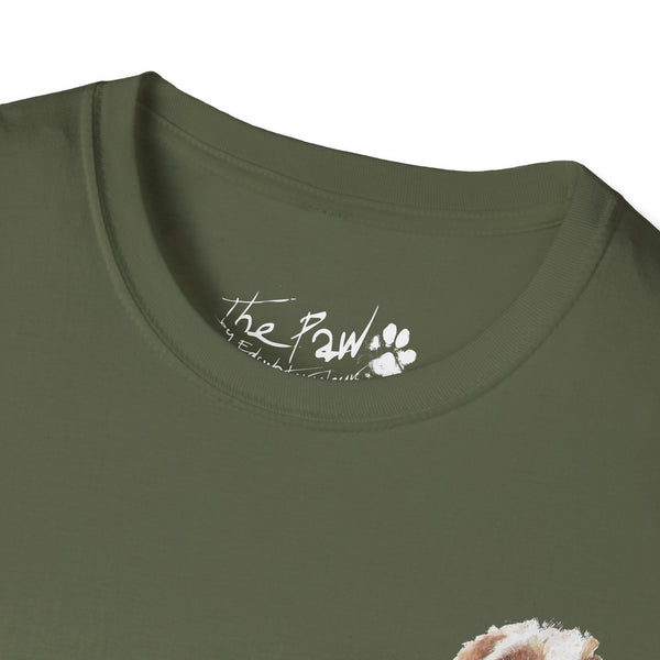 Spinone Italiano Watercolour by Edswatercolours Unisex Softstyle T-Shirt