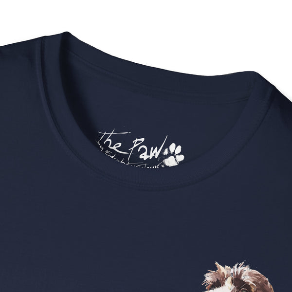 Spinone Italiano II Watercolour by Edswatercolours Unisex Softstyle T-Shirt