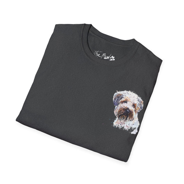 Wheaten Terrier Watercolour by Edswatercolours Unisex Softstyle T-Shirt