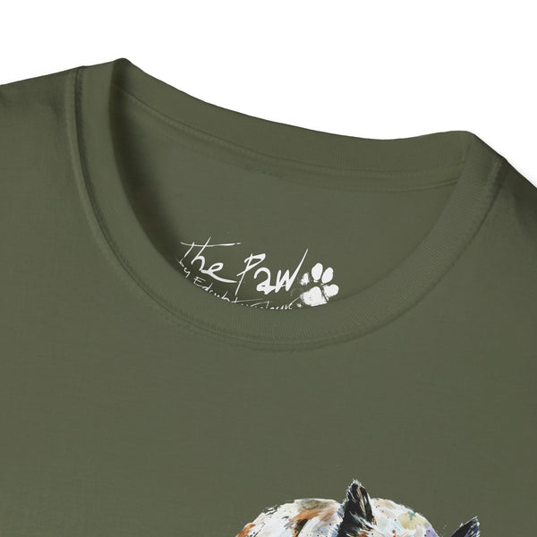 Cairn Terrier Watercolour by Edswatercolours Unisex Softstyle T-Shirt.