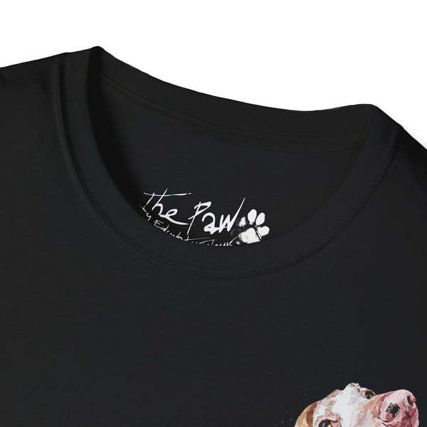 Sugar Face Vizsla Rustic by Edswatercolours Unisex Softstyle T-Shirt