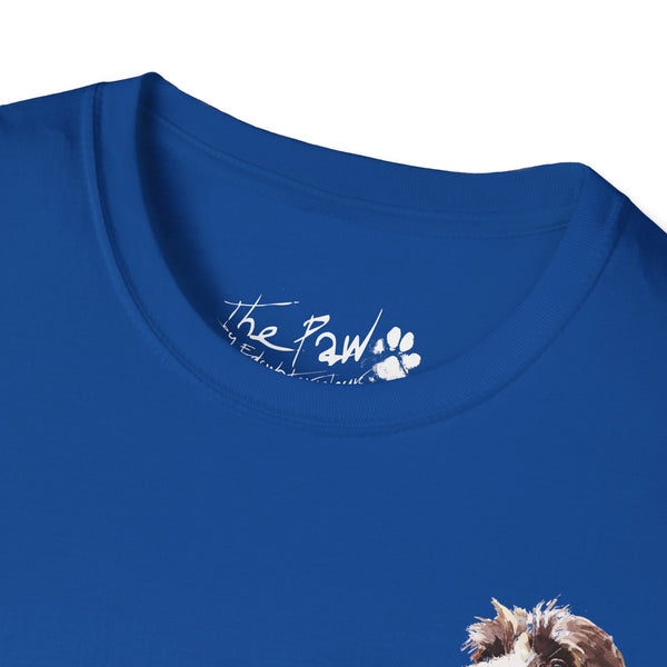Spinone Italiano II Watercolour by Edswatercolours Unisex Softstyle T-Shirt