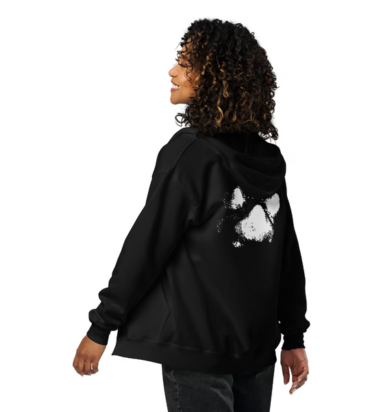Dog Walking Hoodie - Unisex Heavy Blend Zip Hoodie | Gildan 18600.