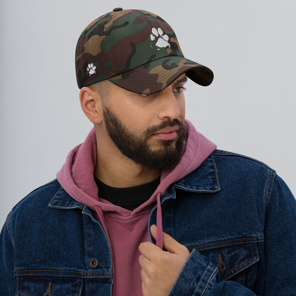 Classic Dog Lover embroidered Dad Hat | Dog Paw Hat, Dog Paw dad Hat,gift for dog lover
