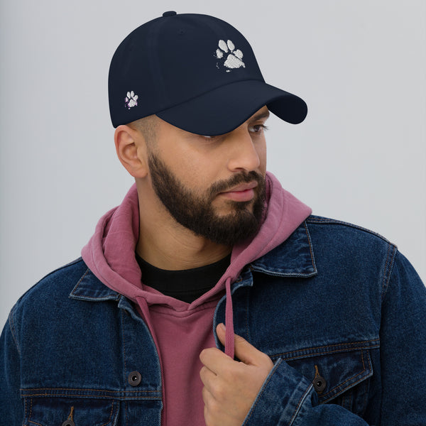Classic Dog Lover embroidered Dad Hat | Dog Paw Hat, Dog Paw dad Hat,gift for dog lover