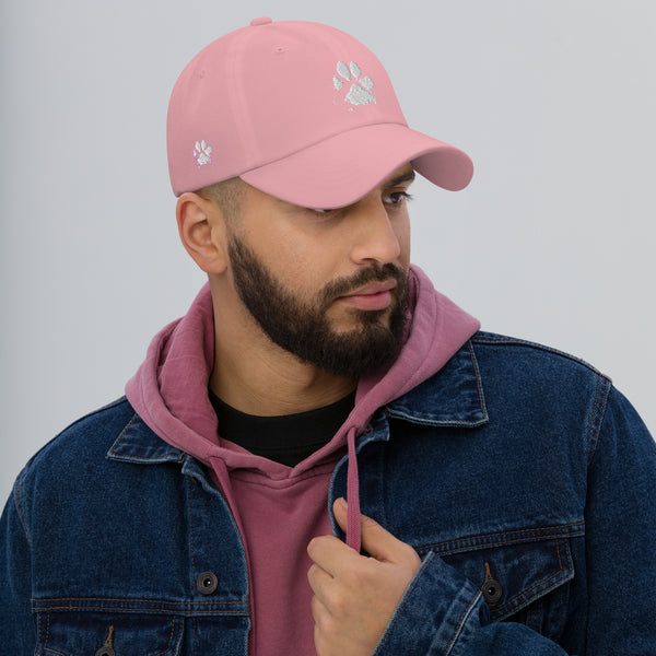 Classic Dog Lover embroidered Dad Hat | Dog Paw Hat, Dog Paw dad Hat,gift for dog lover