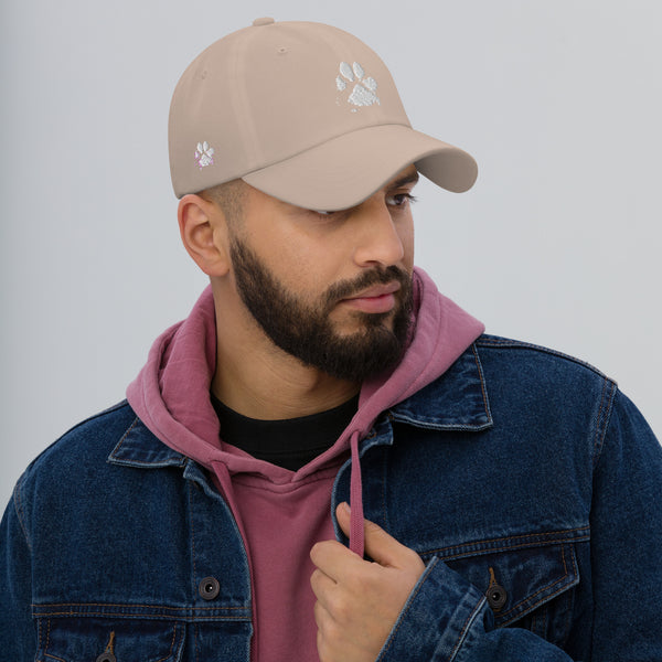 Classic Dog Lover embroidered Dad Hat | Dog Paw Hat, Dog Paw dad Hat,gift for dog lover