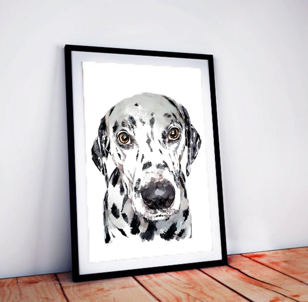 Dalmatian Dog - Original Watercolour A3/35*45cm