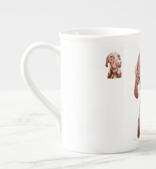 Vizsla Majestic Windsor Fine Bone China Mug 10oz | Dog Lover Gift | Edswatercolours