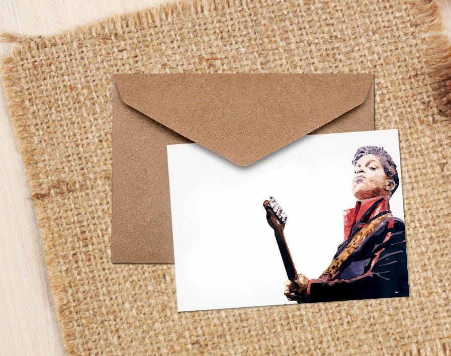 Prince Greeting Card | Art Gift | Edswatercolours