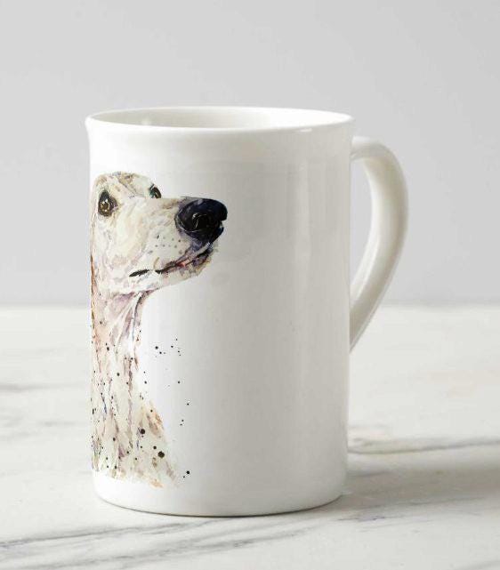 Fawn Whippet Windsor Fine Bone China Mug 10oz | Dog Lover Gift | Edswatercolours
