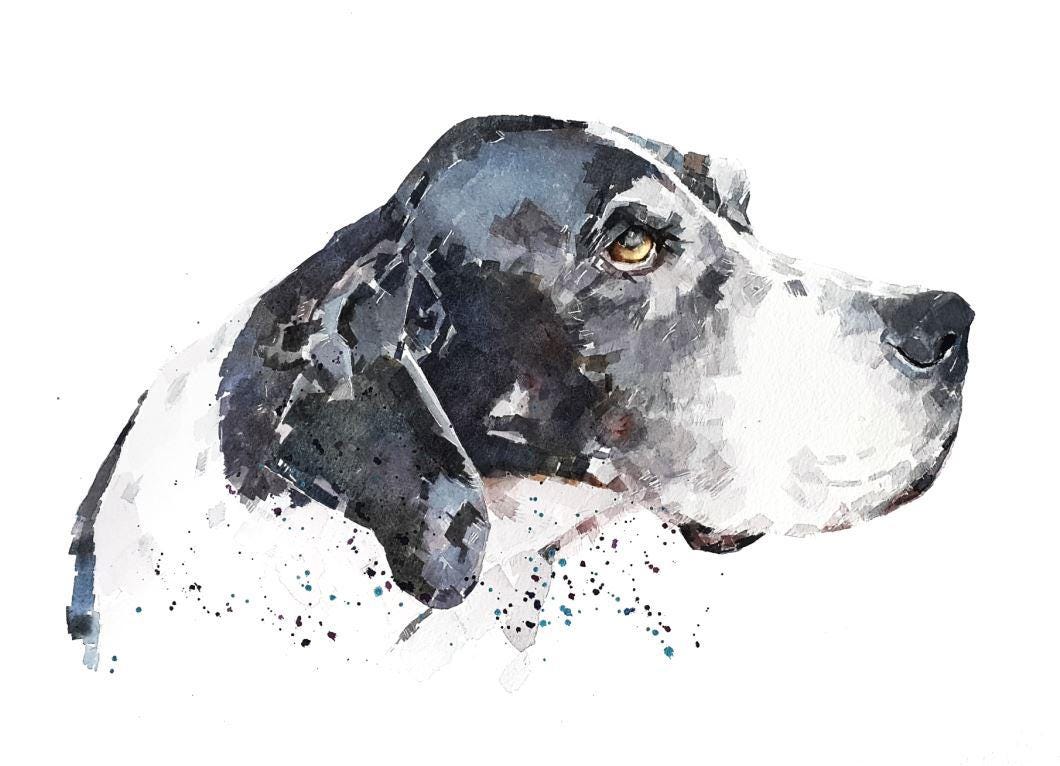 Foxhound Christmas Ornament | Dog Lover Gift | Edswatercolours