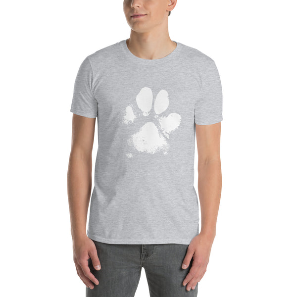 Dog Paw T Shirt 100% ring-spun cotton - Dog T Shirt.