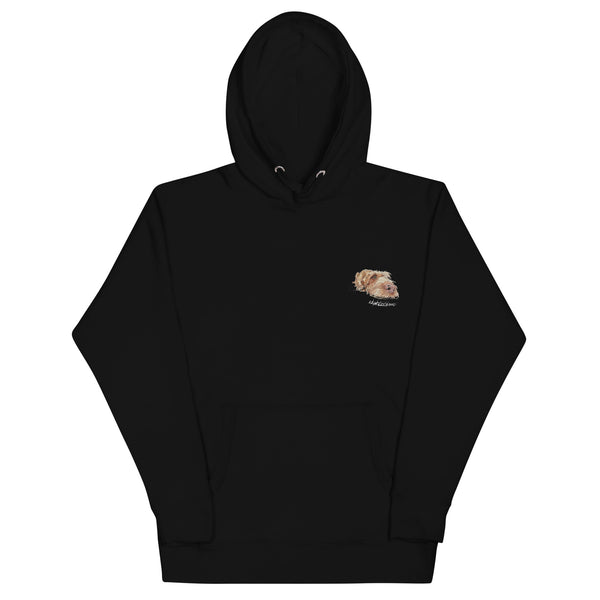 Unisex Wirehaired Vizsla Embroidered Unisex Premium Hoodie | Cotton Heritage M2580.