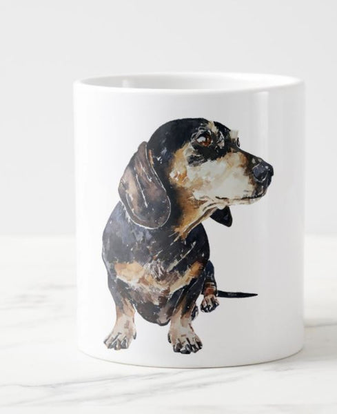 Dachshund Ceramic Mug 15 oz