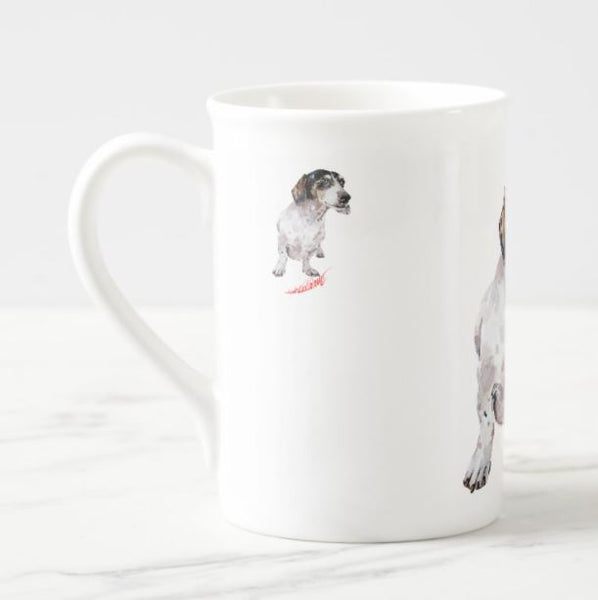 Piebald Dachshund Windsor fine bone china Mug 10oz