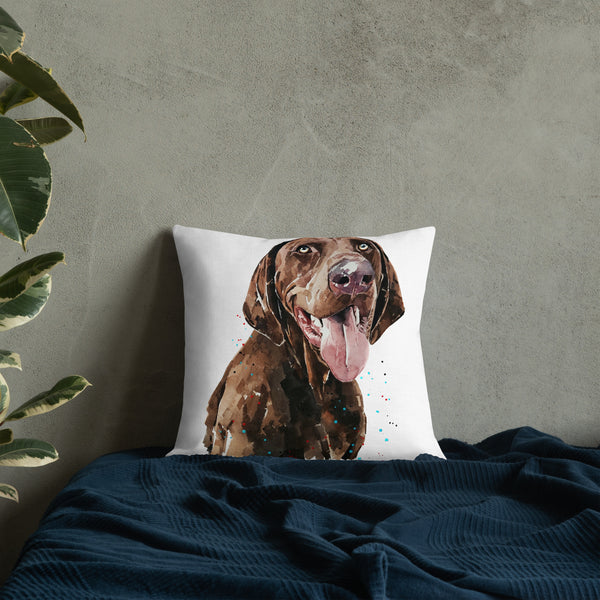 German Shorthaired Pointer Premium Pillow/GSP Cushion