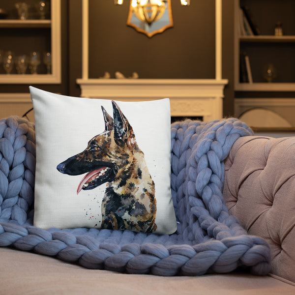 Dutch Shepherd Premium Pillow/Dutch Shepherd Cushion