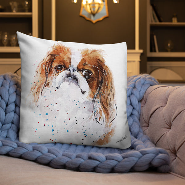Japanese Chin Premium Pillow - Japanese Chin Cushion