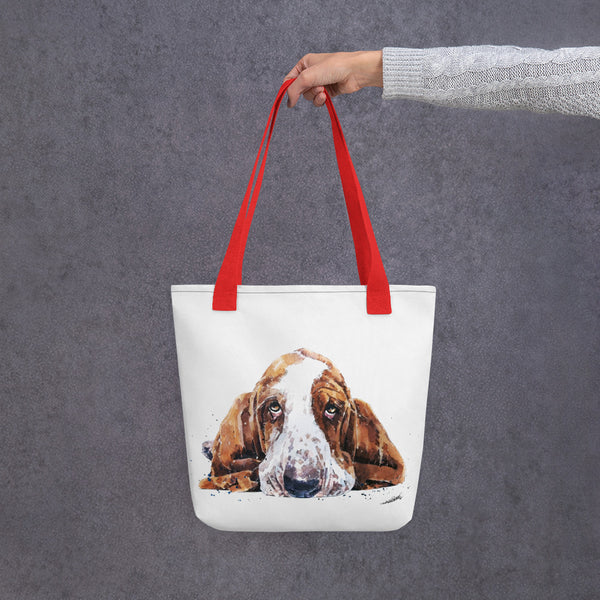 Basset Hound Art Tote bag