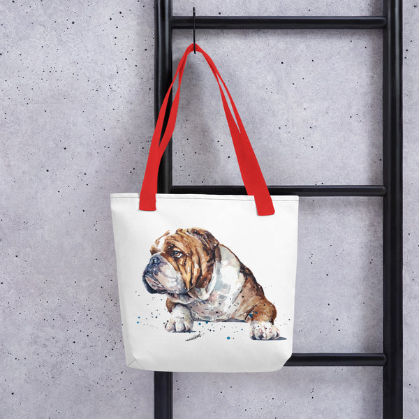 English Bulldog Art Tote bag