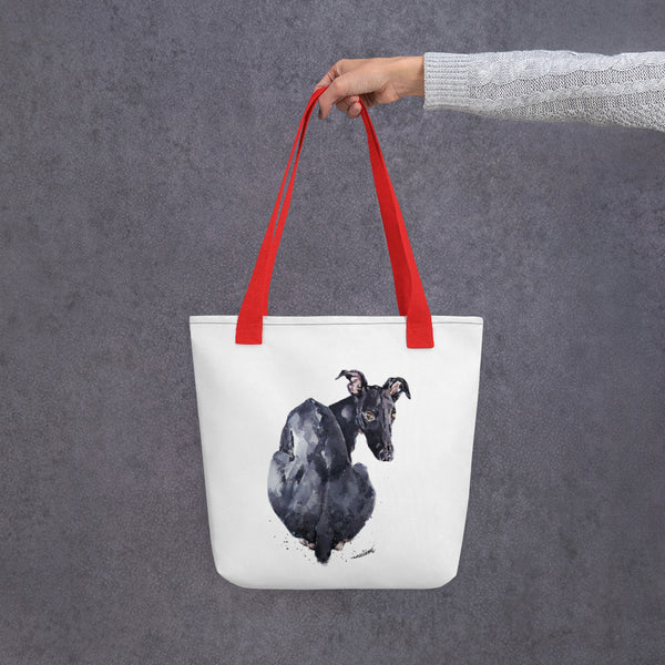 Whippet Art Tote bag