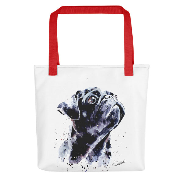 Pug Art Tote Bag