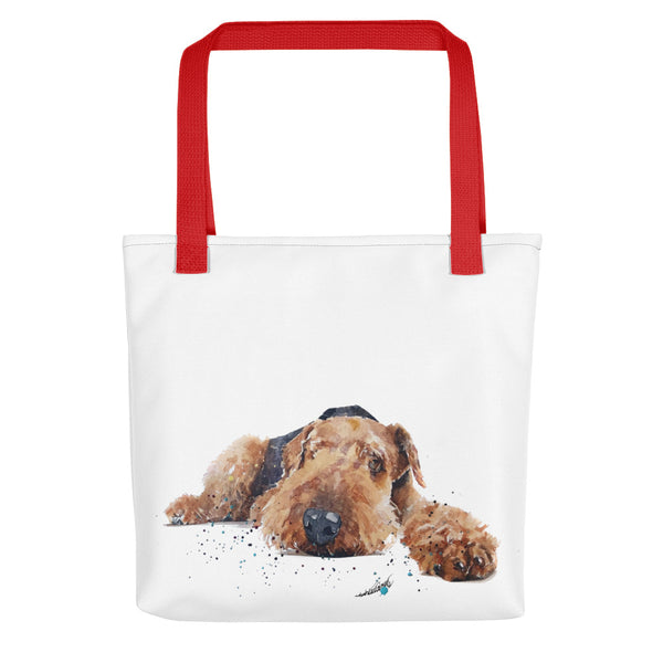 Airedale Terrier Art Tote bag