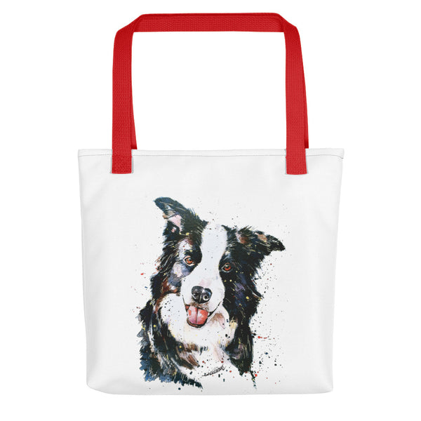 Border Collie Art Tote bag