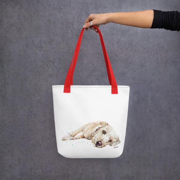 Labradoodle Watercolour Art Tote bag