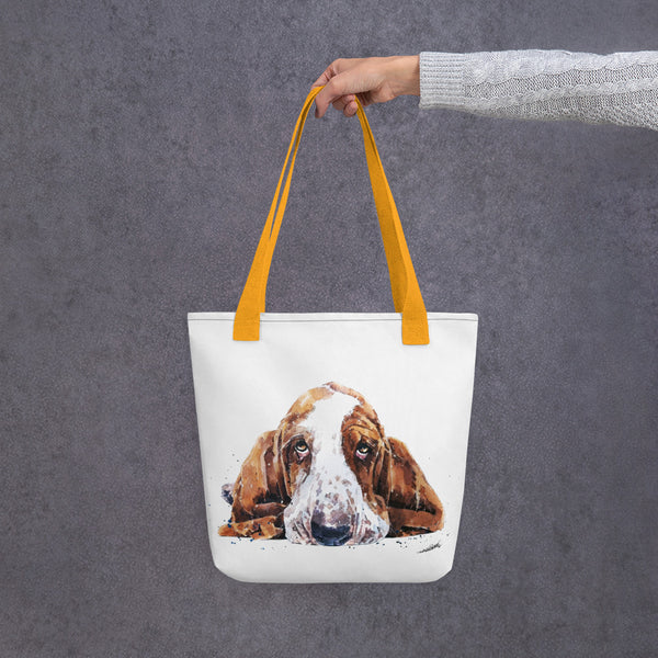Basset Hound Art Tote bag