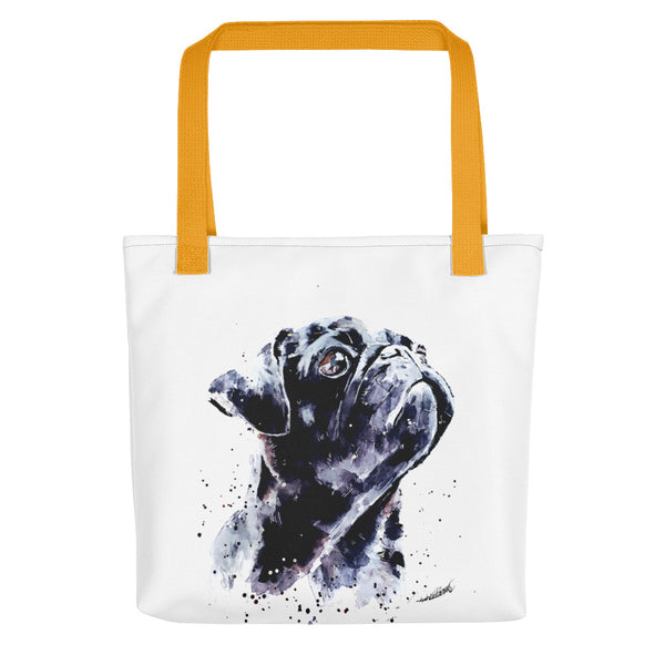 Pug Art Tote Bag