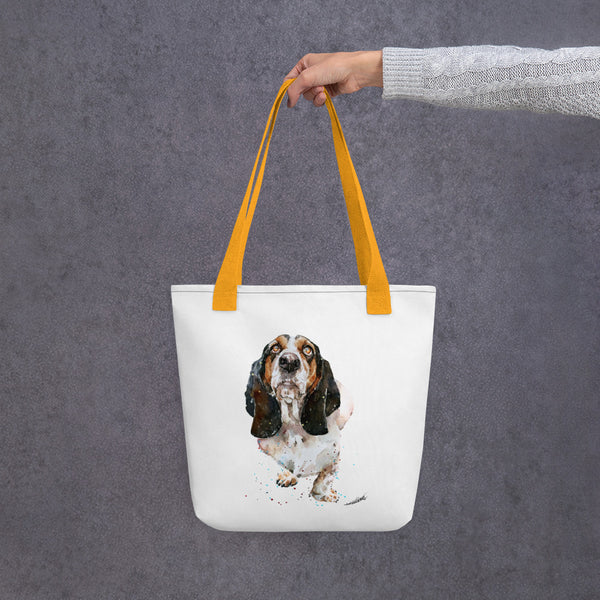Basset Hound Art Tote bag