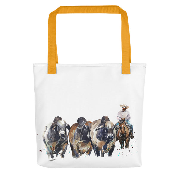 Brahman Cattle Art Tote bag