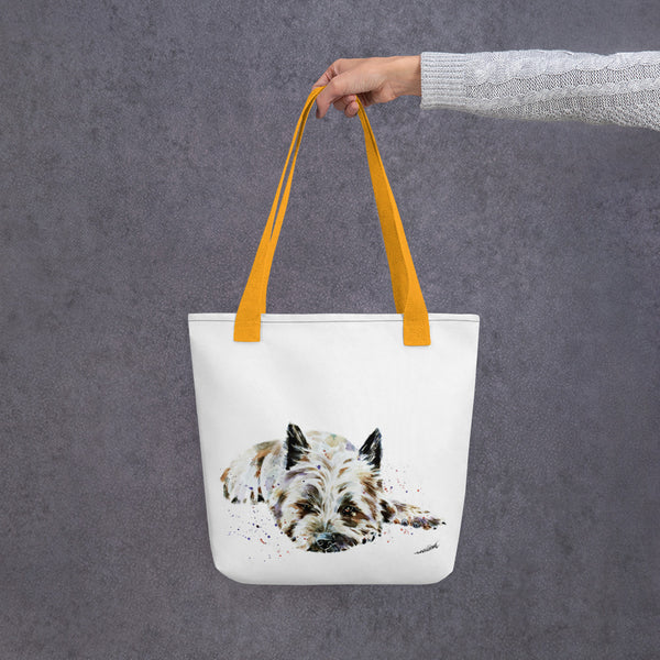 Cairn Terrier Art Tote bag