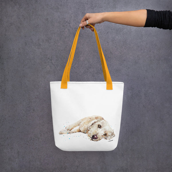 Labradoodle Watercolour Art Tote bag