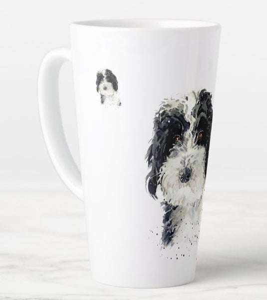 Aussiedoodle Latte Mug 17oz- Aussiedoodle Coffee Mug,Aussiedoodle mug gift ,Aussiedoodle Cup,Aussiedoodle tea cup