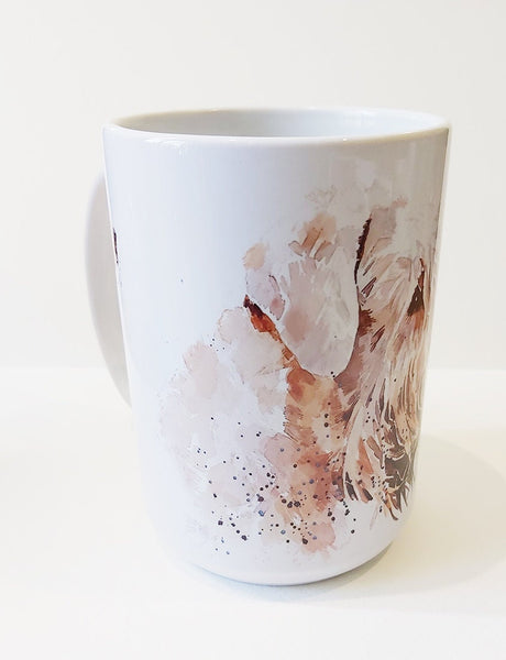 Large Wheaten Terrier Ceramic Mug 15 oz-  Wheaten Terrier Coffee Mug, Wheaten Terrier mug gift ,Wheaten Terrier Mug,Wheaten Tea cup