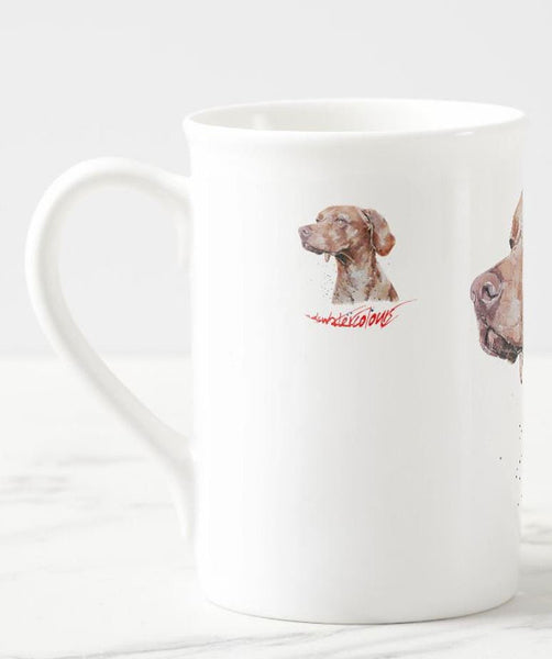 Vizsla 2 Windsor fine bone china Mug 10 oz-  Vizsla Coffee Mug, Vizsla mug gift ,Vizsla Mug,Windsor fine bone china Mug