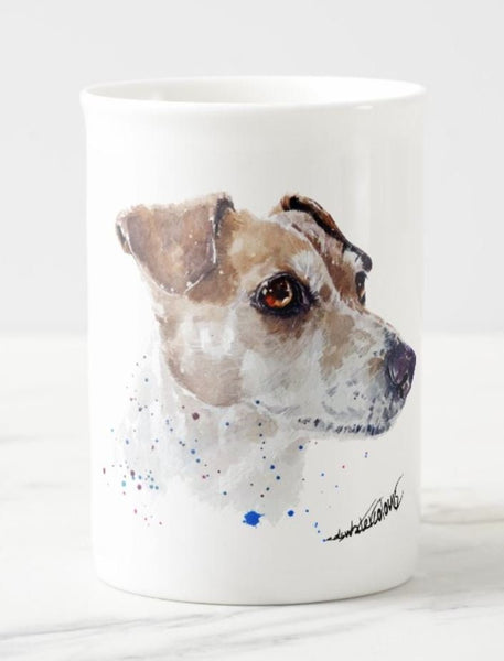 Jack Russell Windsor fine bone china Mug 10 oz-  Jack Russell Coffee Mug, Jack Russell mug gift ,Jack Russell Mug