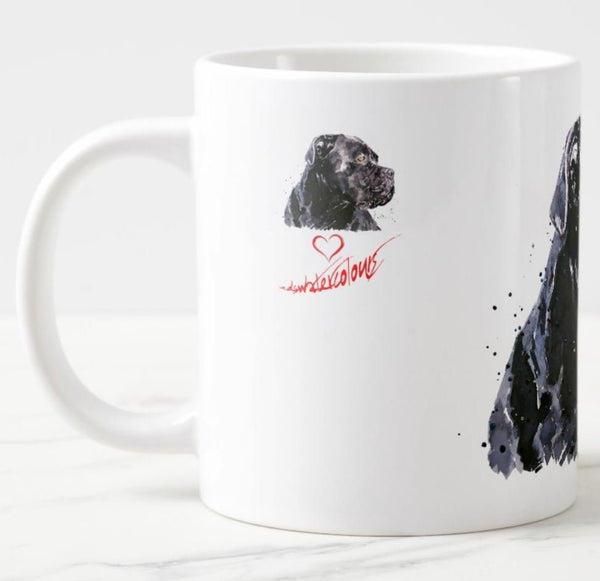 Cane Corso Love Ceramic Mug 15 oz- Cane Corso Coffee Mug,Cane Corso mug gift ,Cane Corso Tea Mug