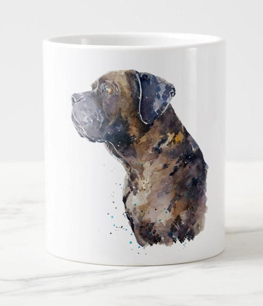 Brindle Cane Corso Ceramic Mug 15 oz- Cane Corso Coffee Mug,Brindle Cane Corso mug gift ,Cane Corso Tea Mug
