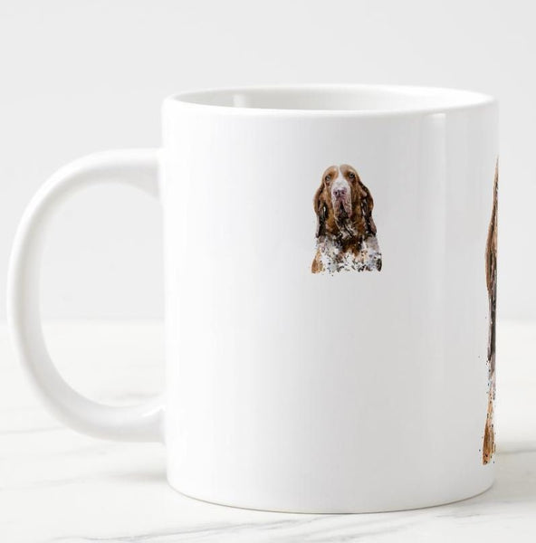 Large Bracco Italiano Ceramic Mug 15 oz-  Bracco Italiano Coffee Mug, Bracco Italiano mug gift ,Bracco Italiano, Bracco Italiano Mug
