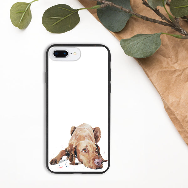 "Vizsla: Calm Before The Storm" - Biodegradable iPhone Case